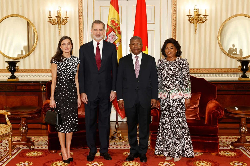 felipe vi y letizia, visita de estado a angola