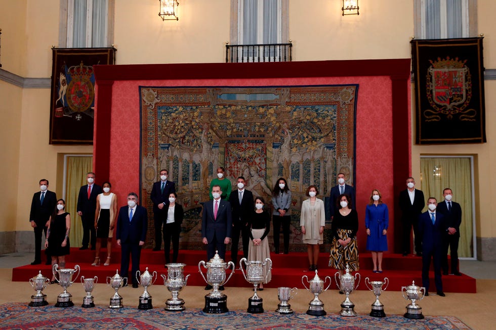 los reyes entregan los premios nacionales del deporte 2018