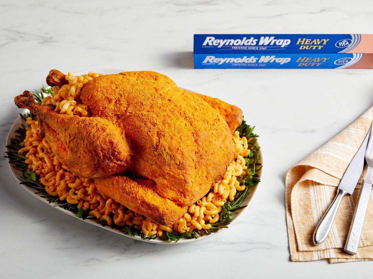 Reynolds Wrap introduces mac and cheese turkey