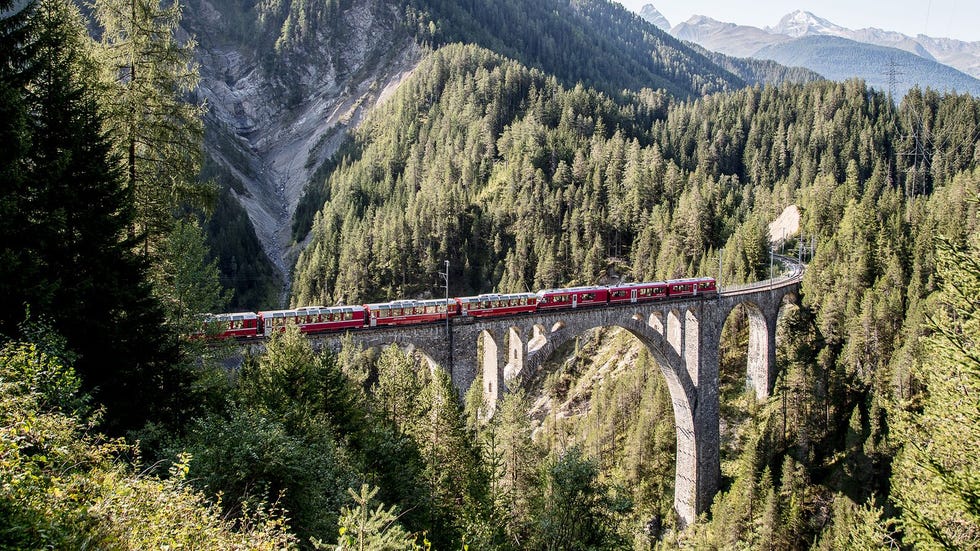 bernina express train