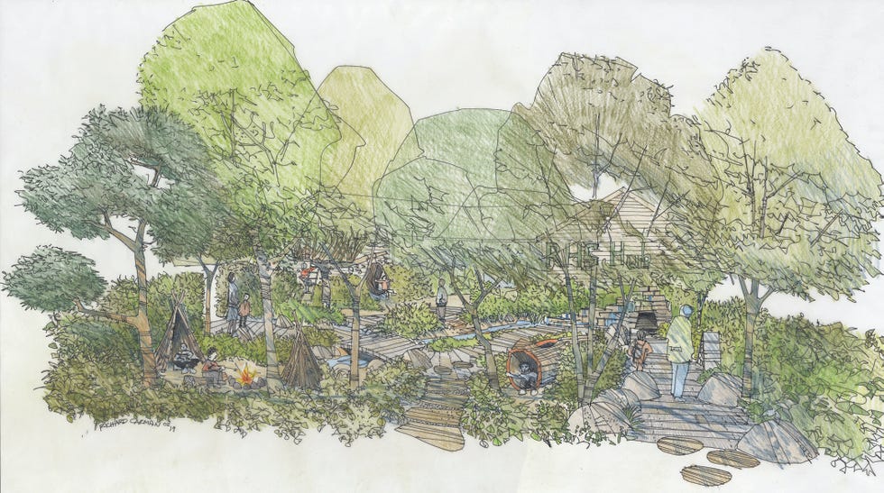 The RHS Back to Nature Garden