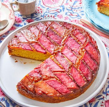 the pioneer woman's rhubarb cake recipe