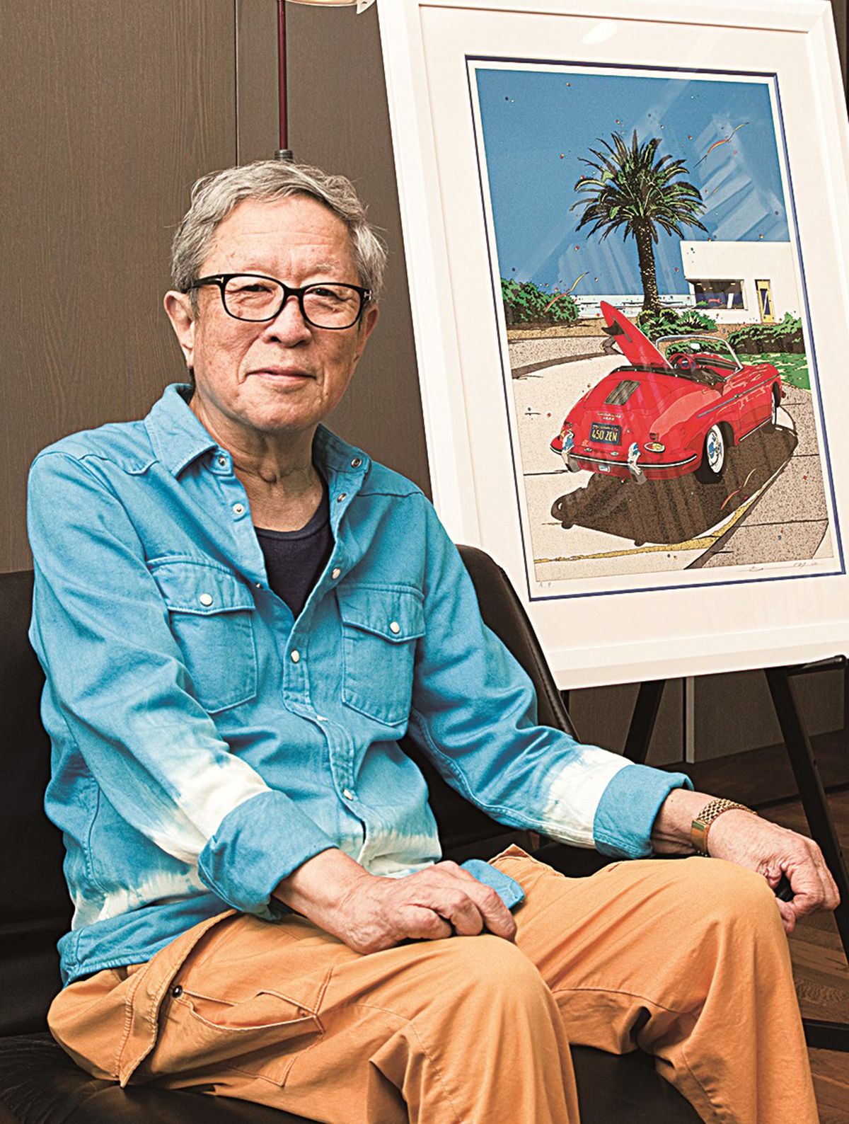 逗子に生きるイラストレーター、﻿鈴木英人の描く「海」