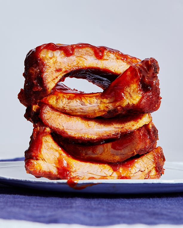 grilled rib stack