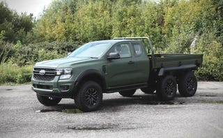 Ford Ranger HEX 6x6 Diesel Hybrid Ready for Military Duty