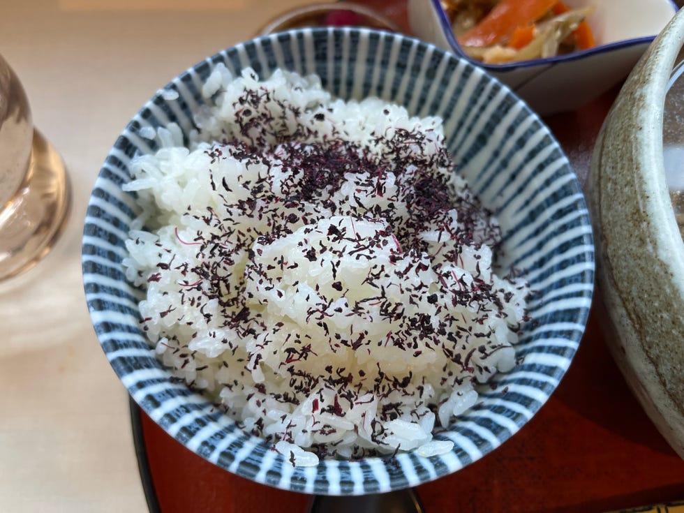 rice bowl with furikake