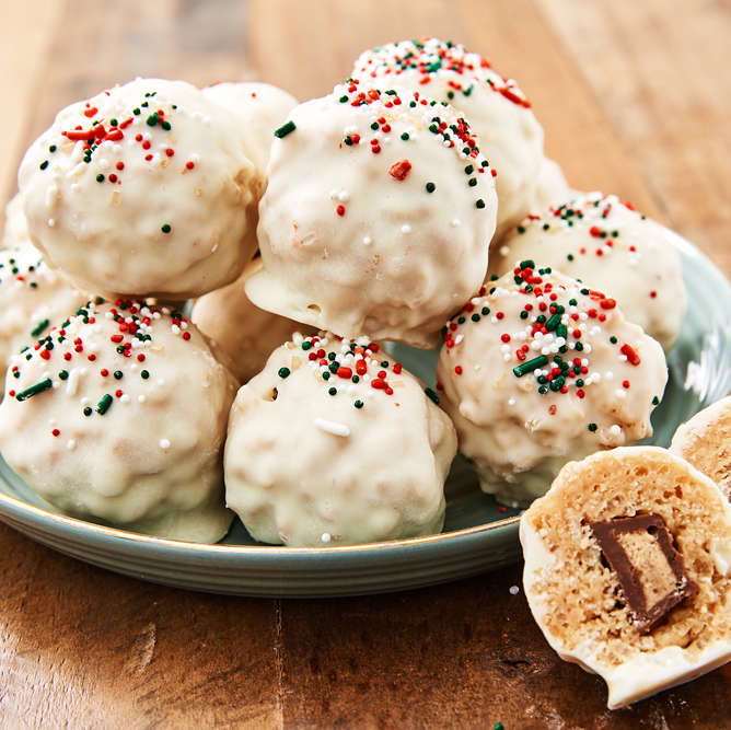 preview for Rice Krispie Snowballs Are The Perfect Holiday Treat