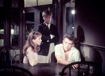 julie harris and james dean in 'east of eden'