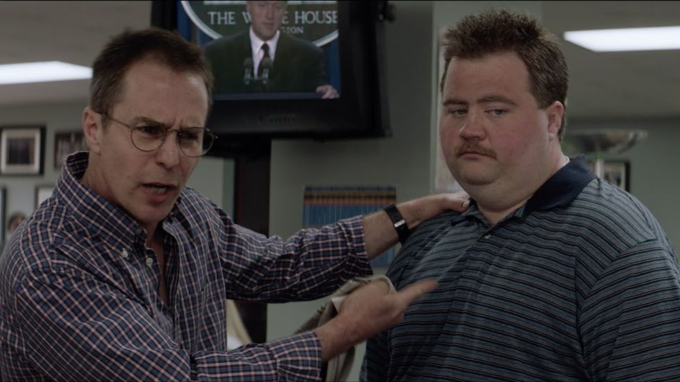sam rockwell and paul walter hauser in richard jewell