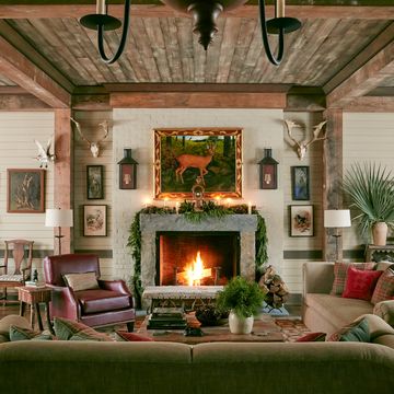 richard keith langham mississippi hunting lodge living room