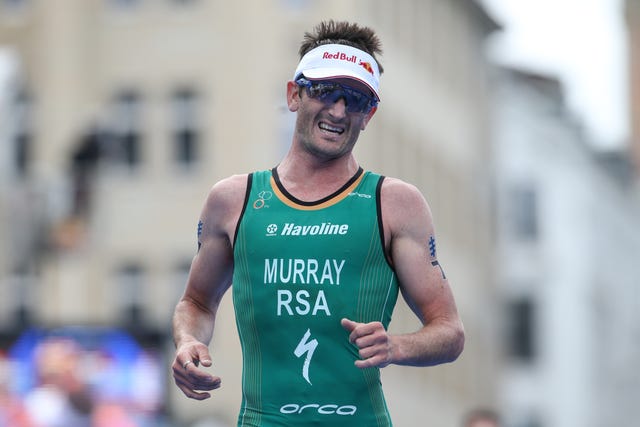 richard murray corre el itu world triathlon hamburg