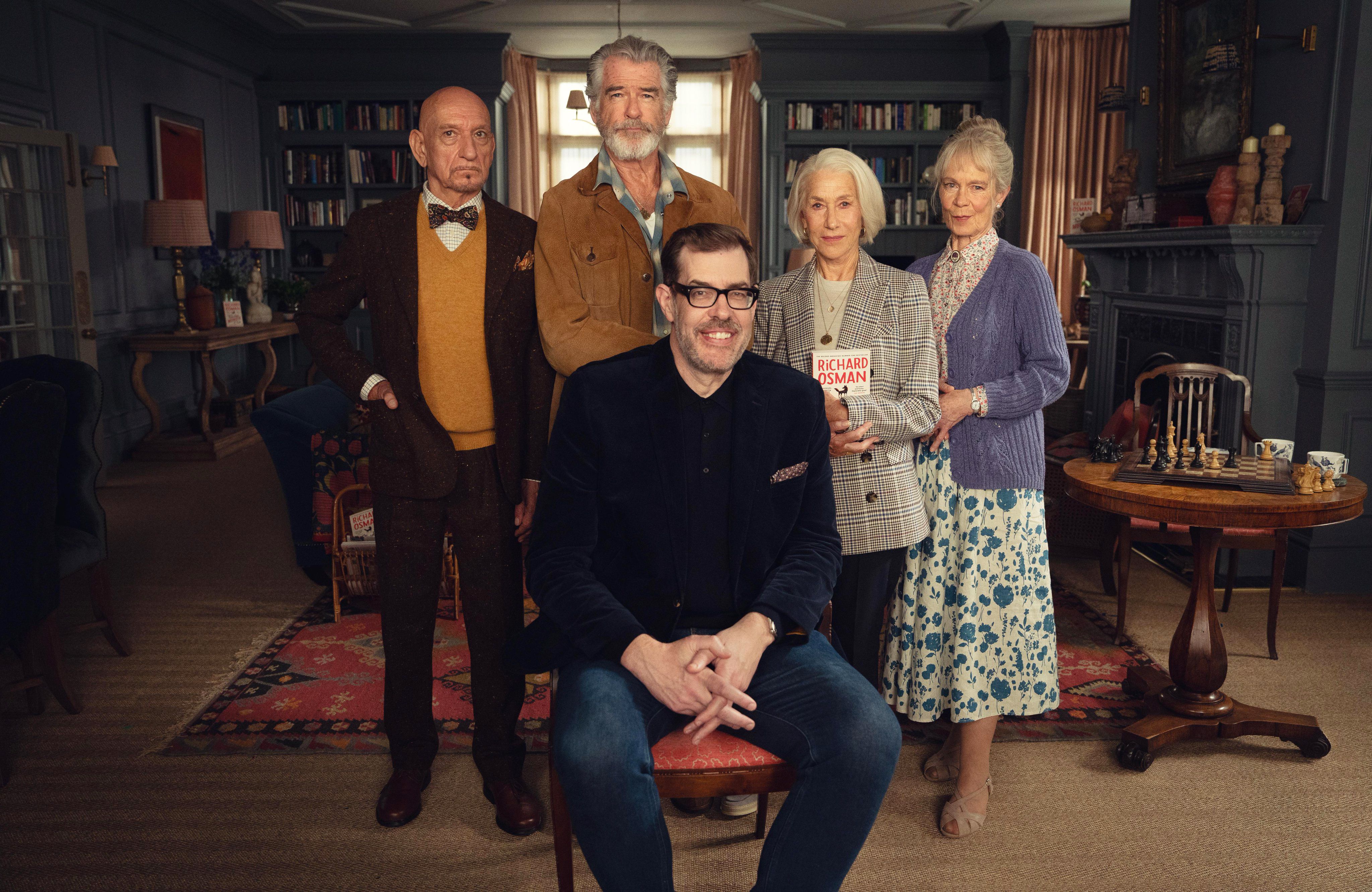 Richard Osman teases Thursday Murder Club movie release window