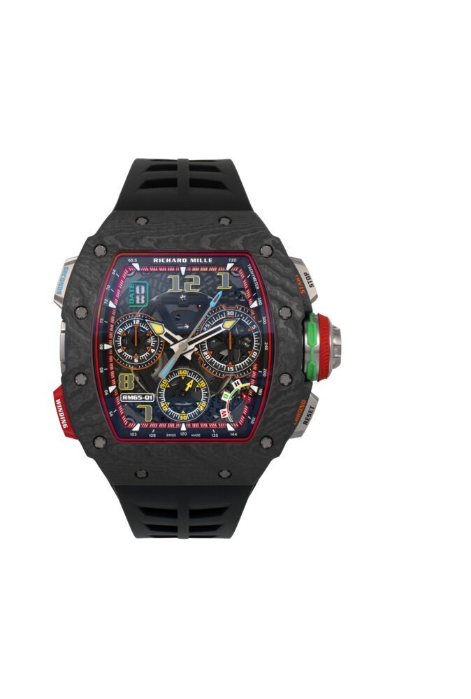 RICHARD MILLE, RM 30 Automatic with Declutchable Rotor Rose Gold Watch