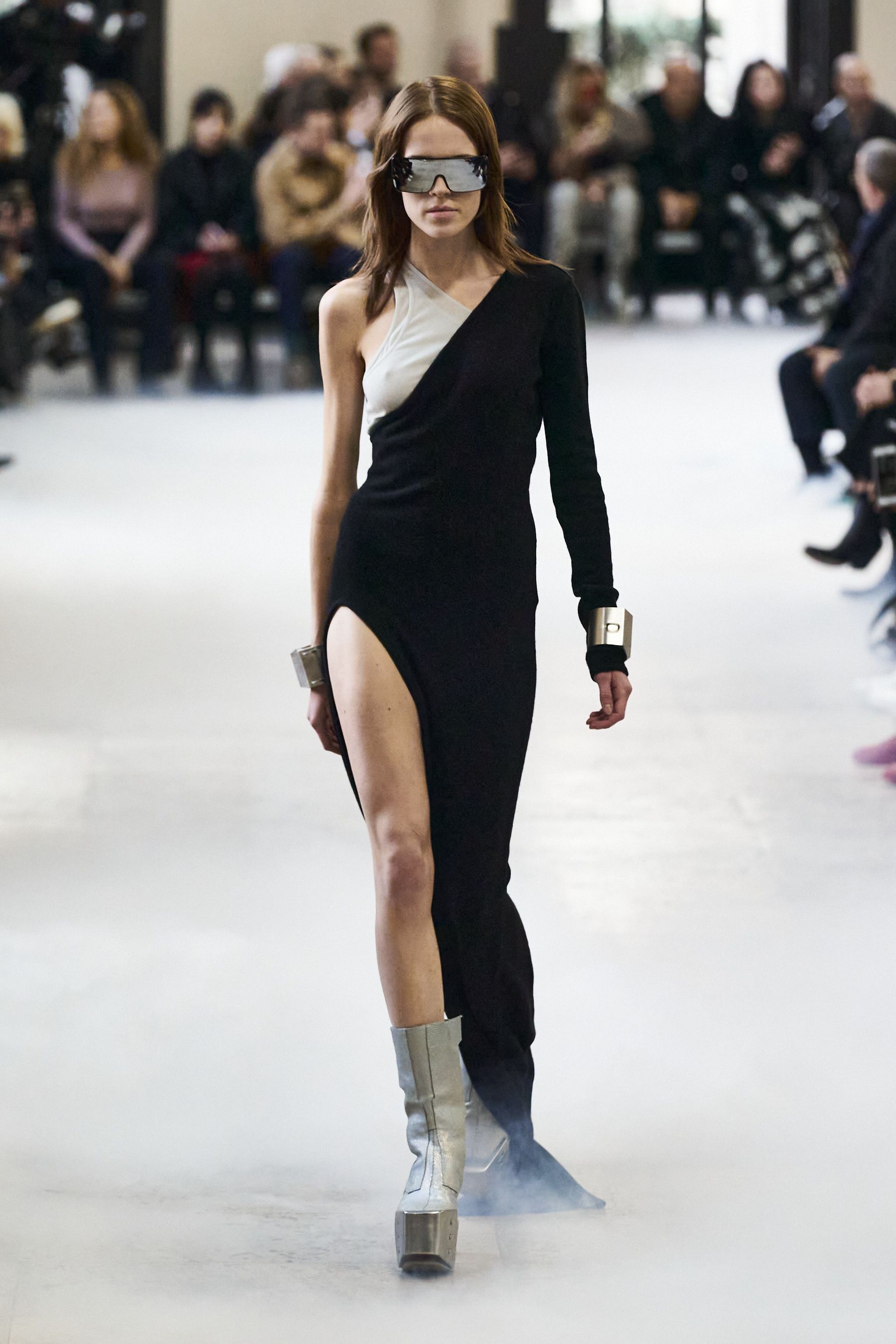 Rick Owens リックオウエンス シルク混 チュニック イタリア