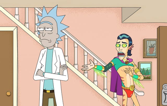 la temporada 5 de rick y morty