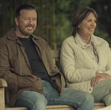 ricky gervais and penelope wilton in after life