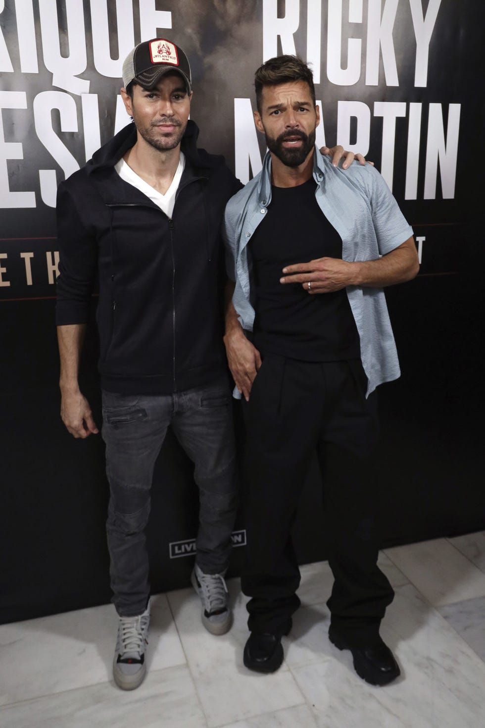  Enrique Iglesias y Ricky Martin