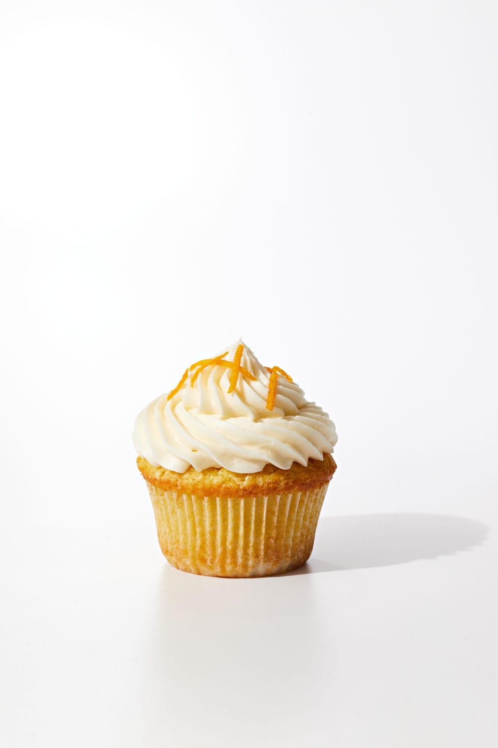 ricotta orange cupcakes with buttercream frosting