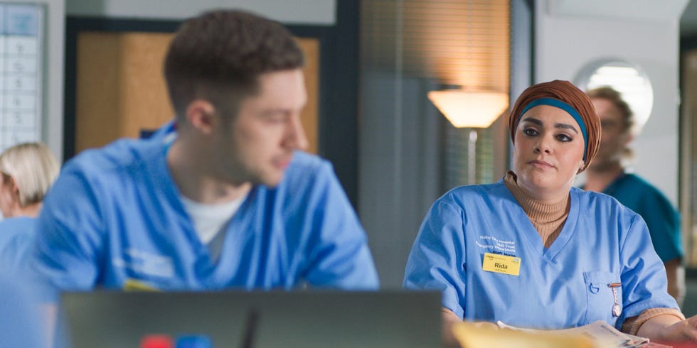 Casualty - exit for regular character in early iPlayer release