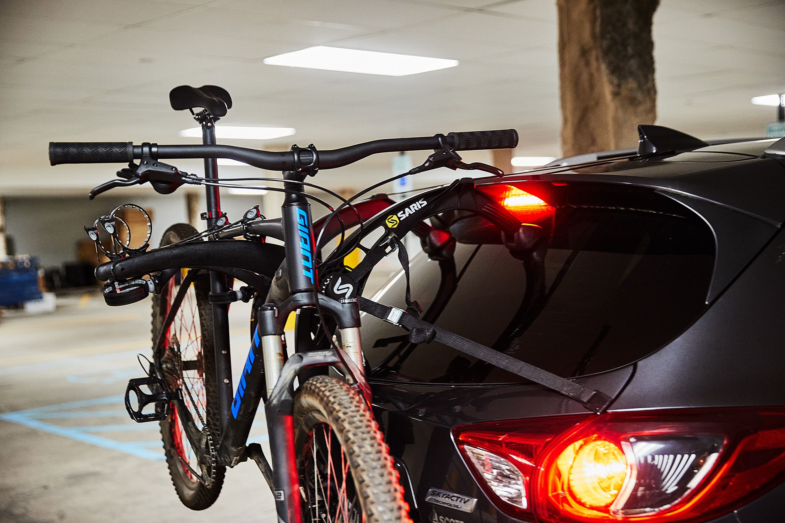 Bike rack for suv without hitch sale