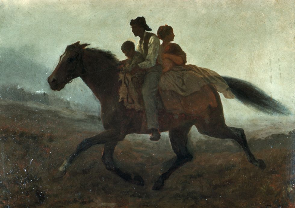 a ride for liberty the fugitive slaves by eastman johnson