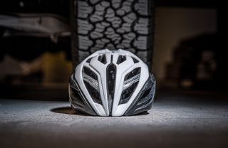 helmet fragile in comparison to truck tire