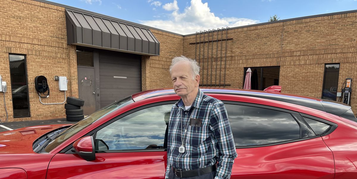 89-Year-Old Gets Ride in Ford’s Mach-E after Decades of EV Fandom