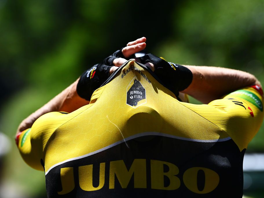 Team Jumbo-Visma — The Vélodrome  Believe in your dreams and achieve big  things — either on the bike or in the business world. 🚴‍♂️ As a proud  sponsor of Team Jumbo-Visma