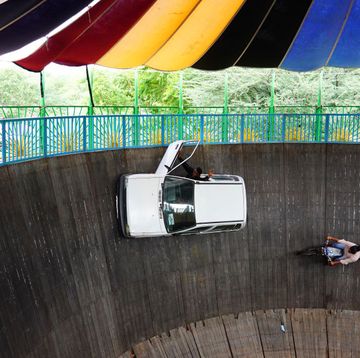 'wall of death' show in india