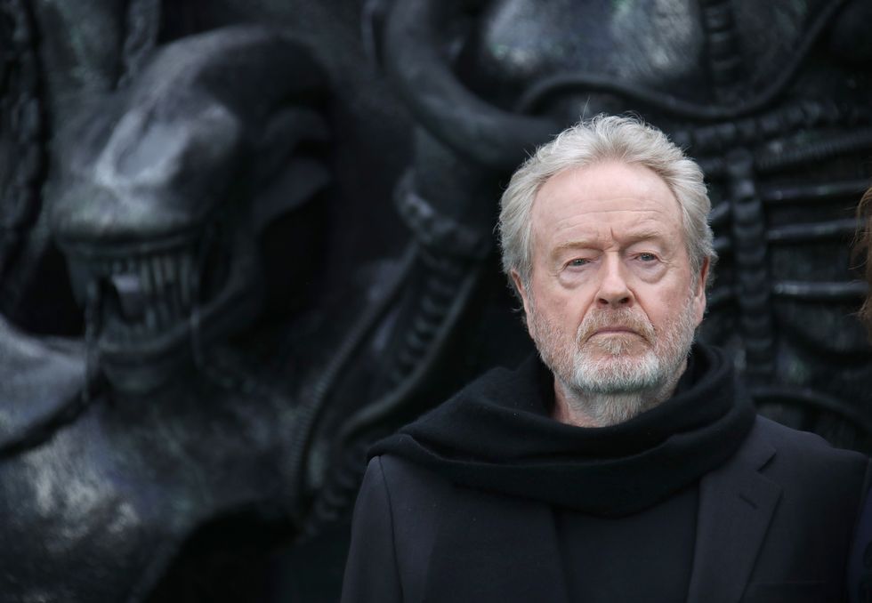 london, england   may 04 ridley scott attends the world premiere of alien covenant at odeon leicester square on may 4, 2017 in london, england photo by mike marslandwireimage