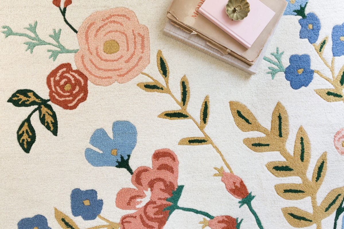 Rifle Paper Co. Launches New Rug And Pillow Line With Loloi Rifle