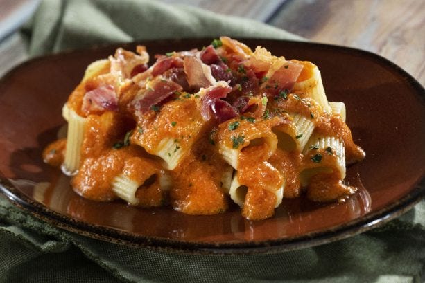 Dish, Food, Cuisine, Ingredient, Meat, Produce, Staple food, Recipe, Vegetarian food, Rigatoni, 