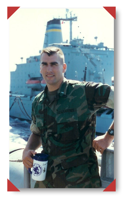 rob riggle in the marines