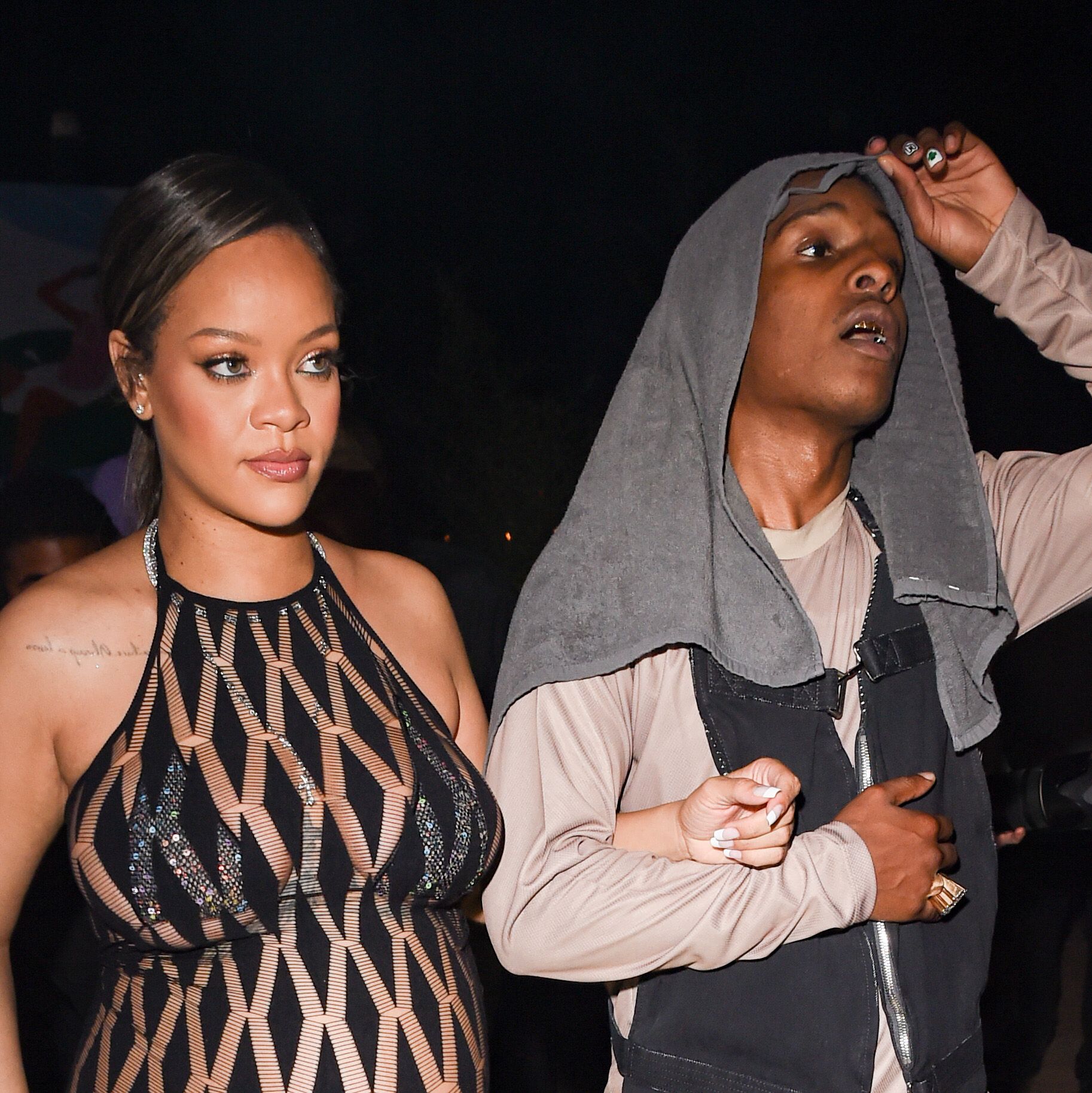 A source gave a rare update on Rihanna and her boyfriend A$AP Rocky right before their family expands.