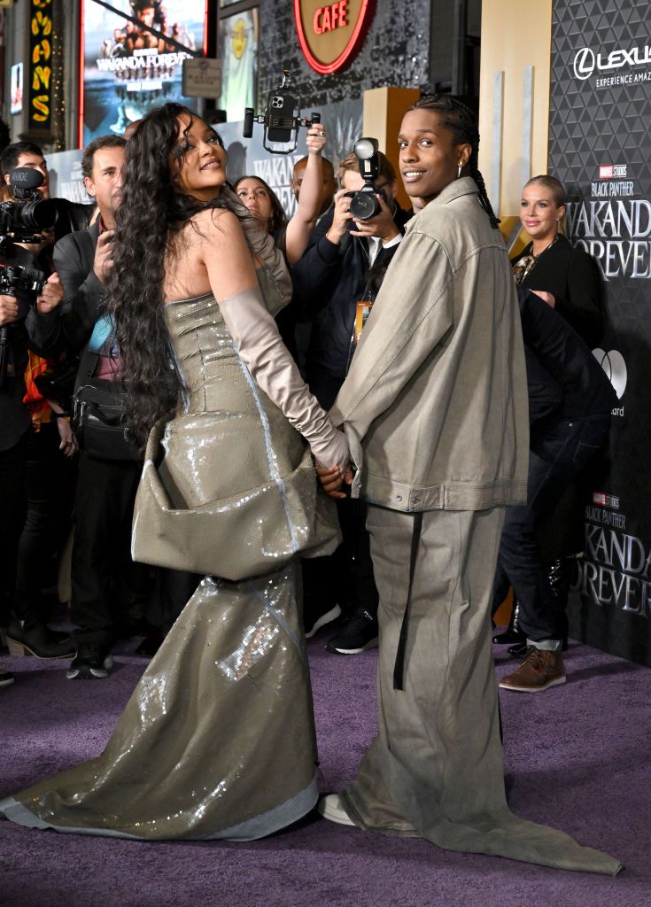 Rihanna and A$AP Rocky Spotted at Louis Vuitton 'Virgil Was Here