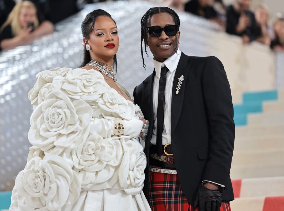 rihanna and asap rocky met gala