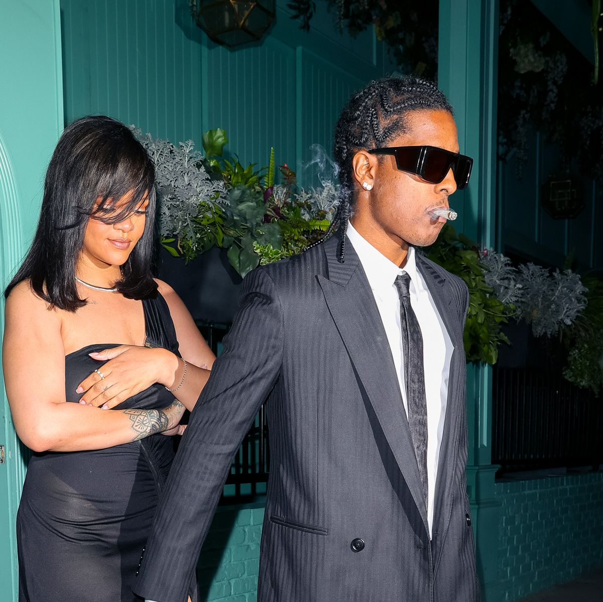 A$AP Rocky Just Nailed His 34th Birthday Outfit on a Date With Rihanna