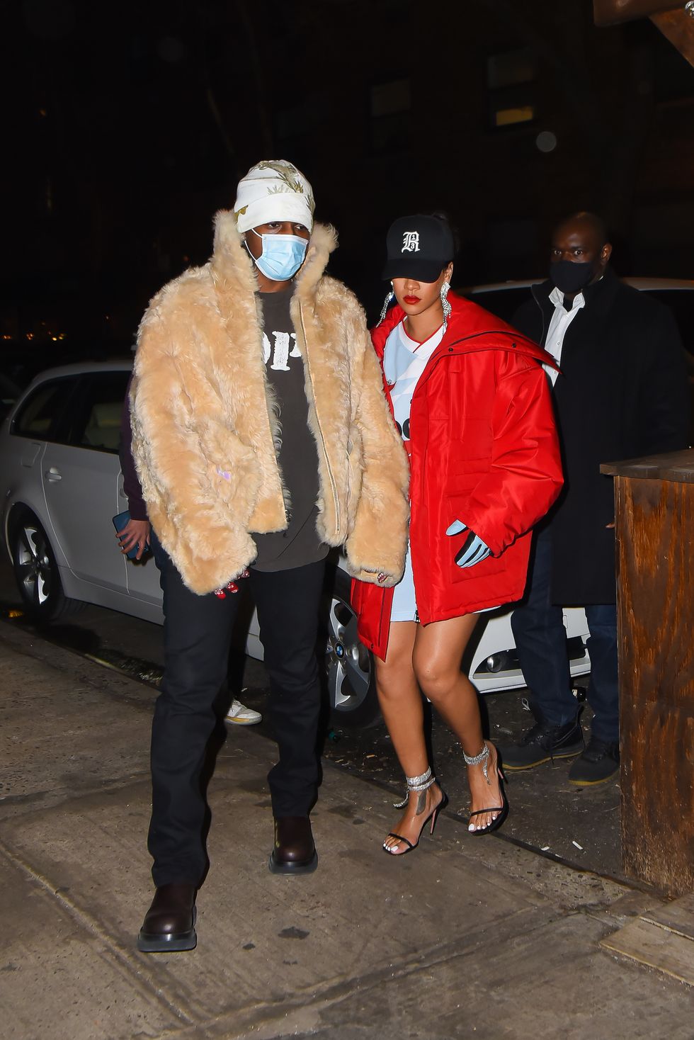 Rihanna & A$AP Rocky Spotted Shopping Together in New York City