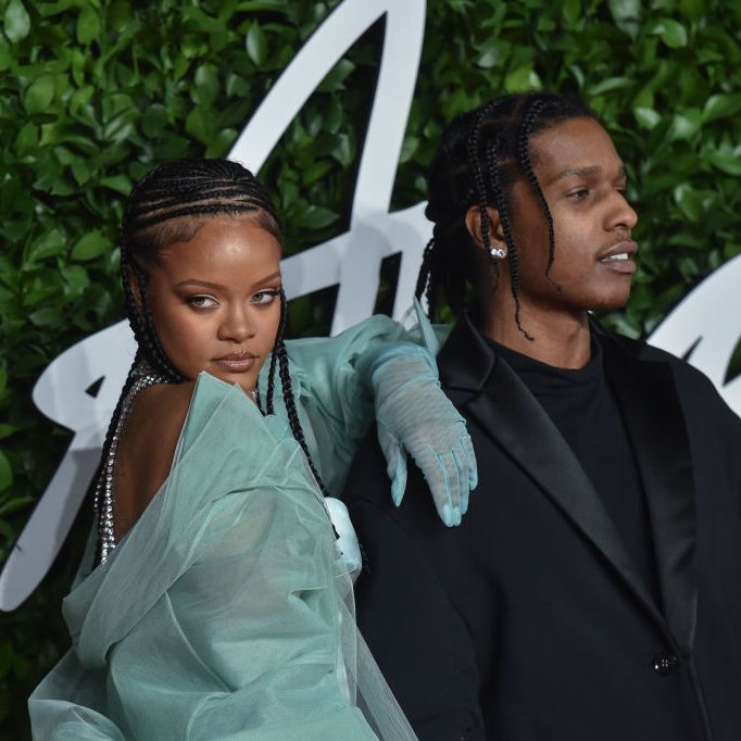 Rihanna attends Gucci show with A$AP Rocky