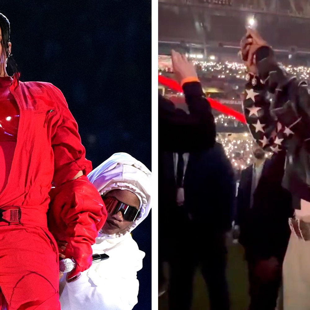 A$AP Rocky's Outfit For Rihanna at the Super Bowl 2023