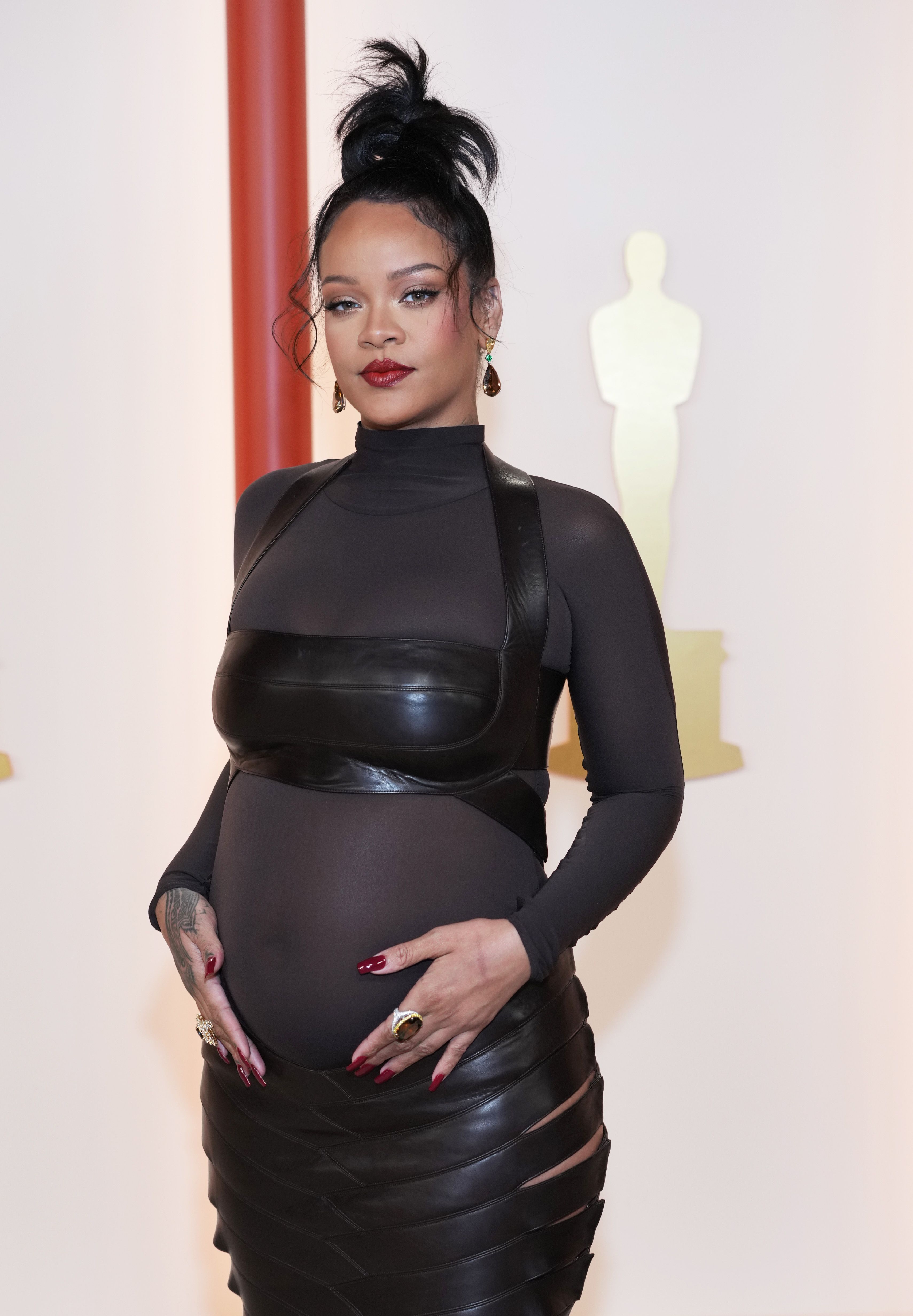 Rihanna in Moussaieff high jewellery walked the red carpet at the Oscars,  95th Academy Awards - PR Newswire APAC