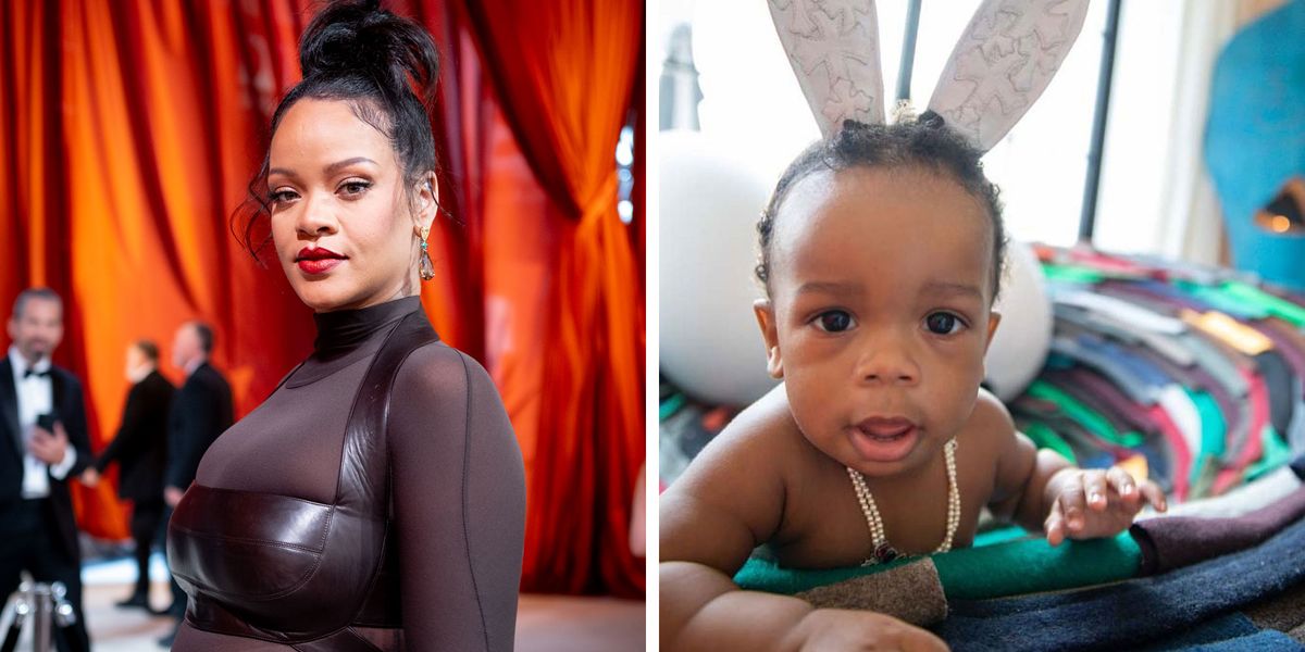 Rihanna’s Baby Boy Looks Adorable in First Easter Photos