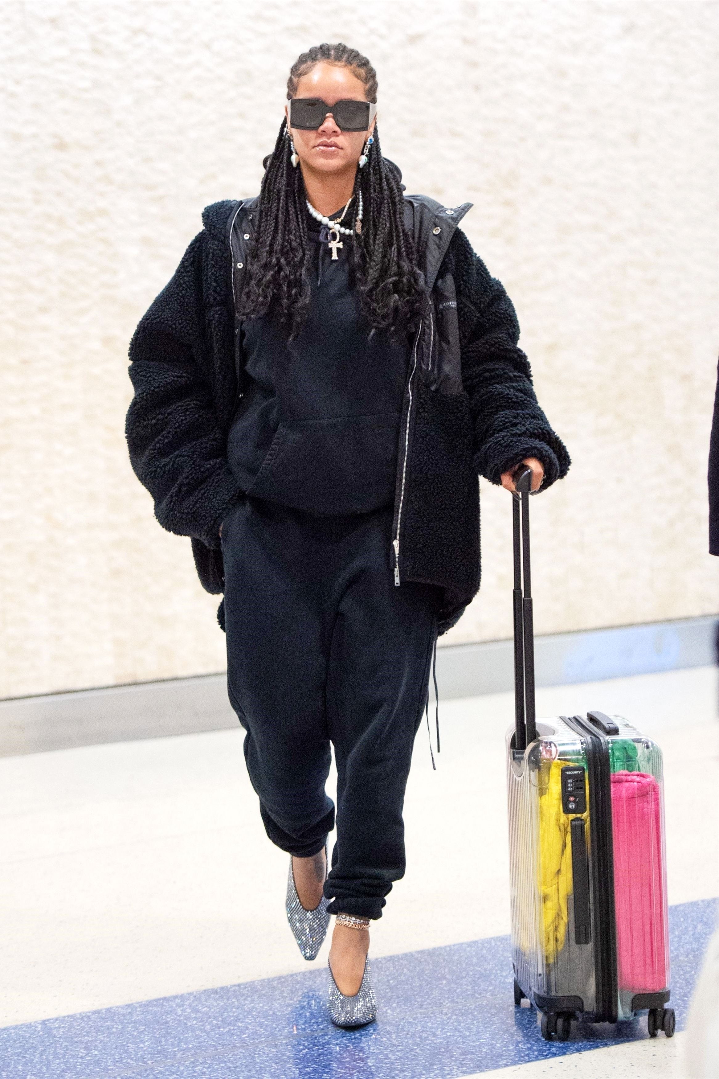 Rihanna Took NYFW's Hottest Street Style Shoe to the Airport