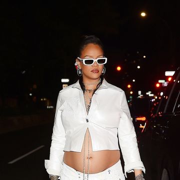 rihanna at the met gala after party