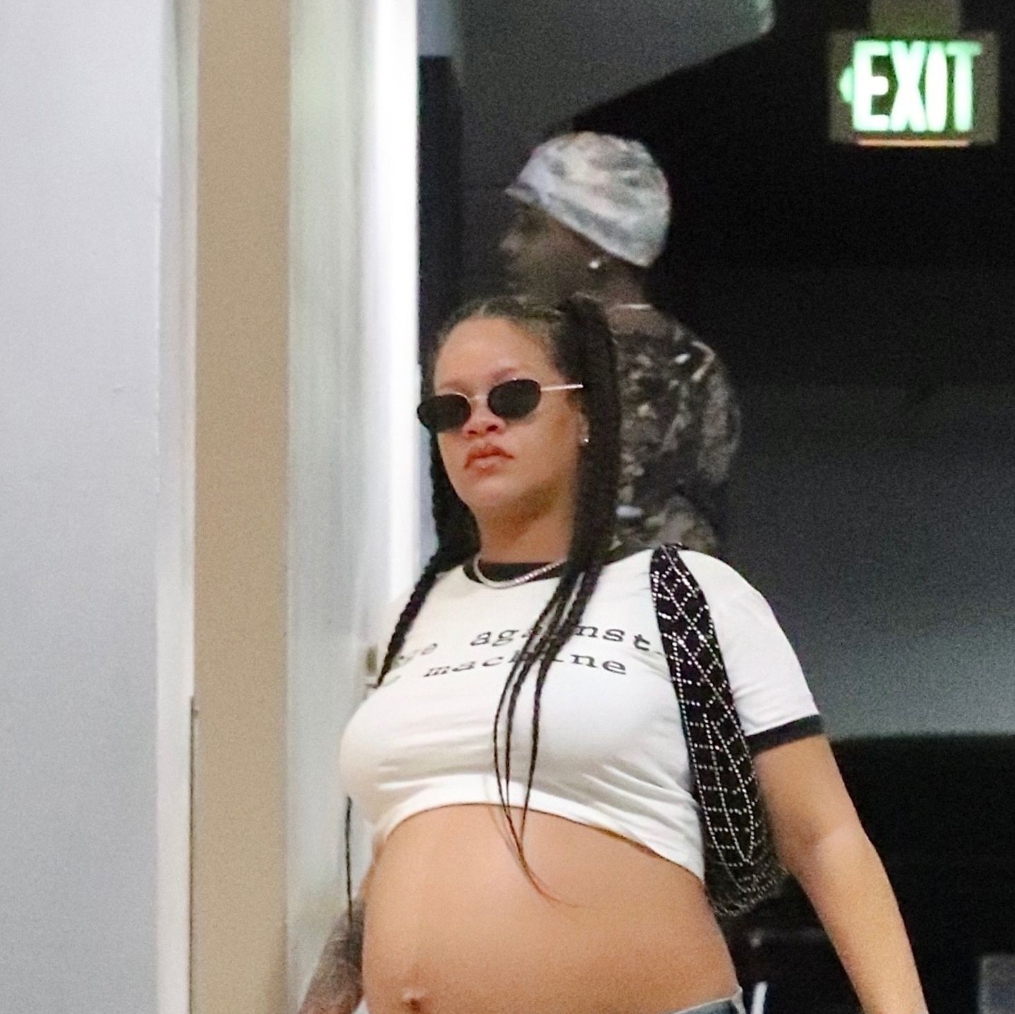 Rihanna is very close to welcoming her second child.