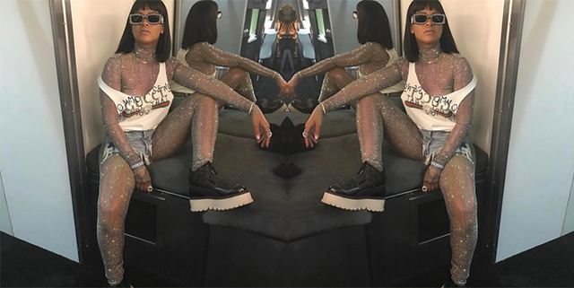 Rihanna's Eye-Catching Coachella Look