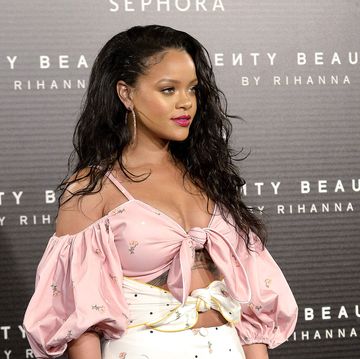 Rihanna at Fenty Beauty launch