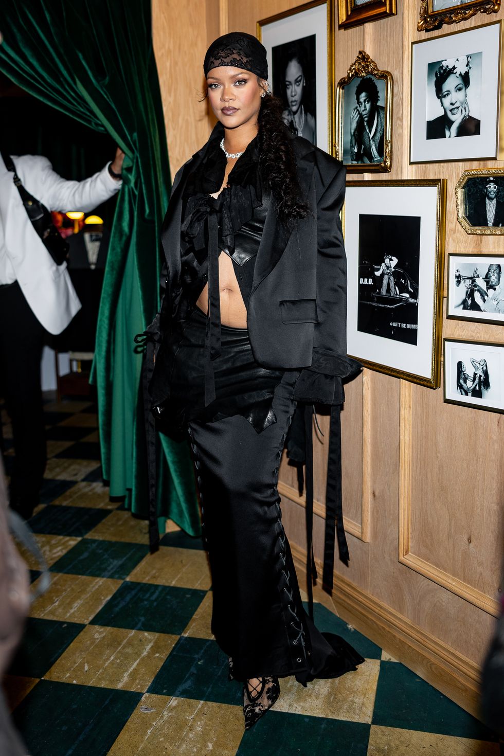 the 2025 met gala celebrating "superfine: tailoring black style" street sightings