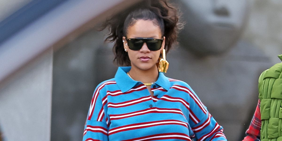 Rihanna Put Her Pregnant Figure on Display in a Crop