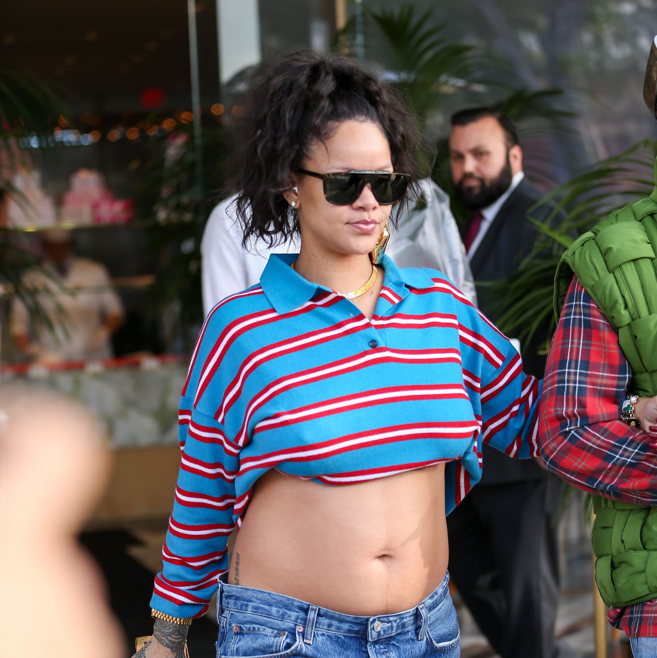 Rihanna is sharing more about her second pregnancy after keeping her first relatively private.